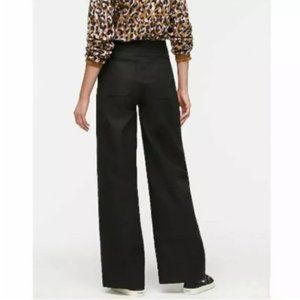 NWT *J. CREW* High Waist Wide Leg Trousers